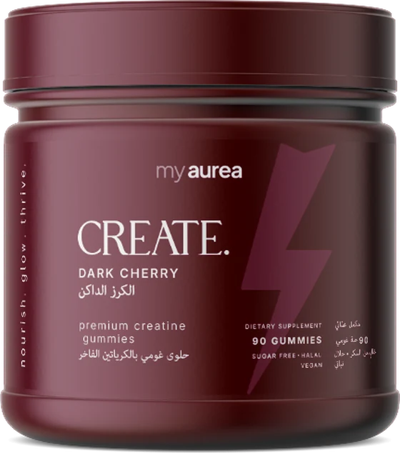 my create, dark cherry gummies